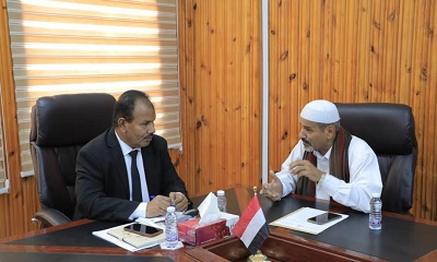 الوكيل العامري يشيد برسالة قناة حضرموت الإعلامية ويؤكد أهميتها في عكس صورة إيجابية عن حضرموت وتراثها العريق