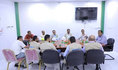 الوكيل العامري يبحث مع وفد “اليونبس تدخلات المنظمة في القطاع الصحي وأهم المشاريع الجاري تنفيذها