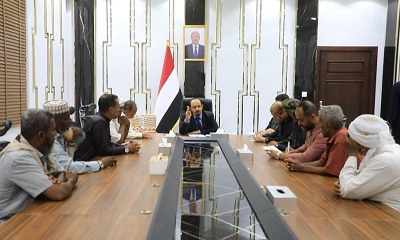 محافظ حضرموت يرحب بتوصيات اللجنة المجتمعية ويثمن دورها في المساهمة إلى جانب الجهات المختصة للإشراف على ملف وقود محطات التوليد