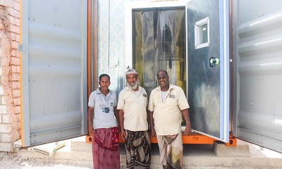 جمعية صيادي بروم الانتاجية السمكية تتحصل على دعم بمصنع ثلج متكامل من “GIZ”