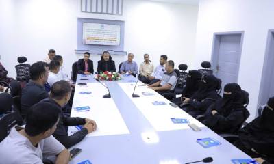 الوكيل العامري يفتتح الورشة التعريفية بخطة وزارة الشباب والرياضة اليمنية بوادي حضرموت