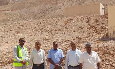 تسليم موقع حفر وتجهيز بئر بمدودة للمقاول المنفذ