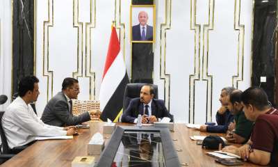 محافظ حضرموت يترأس اجتماعا لمناقشة الصعوبات التي تواجه قطاع الكهرباء بالمحافظة