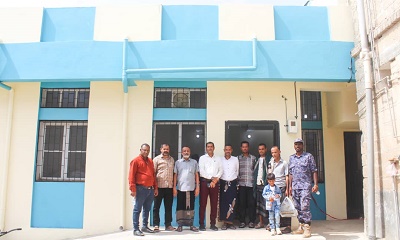 مؤسسة فهد بلبحيث تنفذ مشروع بناء سوق السمك في مدينة بروم