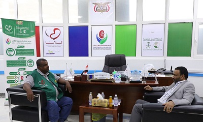 مدير عام المخيمات الطبية بوزارة الصحة العامة والسكان يطلع على سير العمل في مراكز فاطمة بابطين الطبية