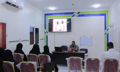 اختتام البرنامج التدريبي لطلاب الطب بجامعة سيئون في مراكز فاطمة بابطين – القطن