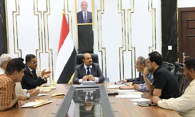 المحافظ بن ماضي يطلع على التحضيرات الجارية لعقد مؤتمر إطلاق خطة التنمية الاقتصادية والاجتماعية لمحافظة حضرموت 2025 – 2029