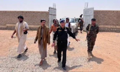 مدير عام مديرية العبر يتفقد مركز الامن والشرطة بالمديرية 