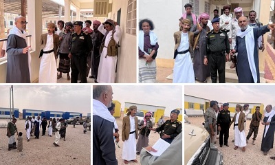 مدير عام مديرية العبر يتفقد مدارس المديرية مع بدء العام الدراسي الجديد 