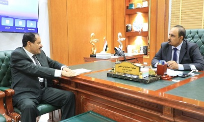 محافظ حضرموت يناقش أوضاع مديرية ساه