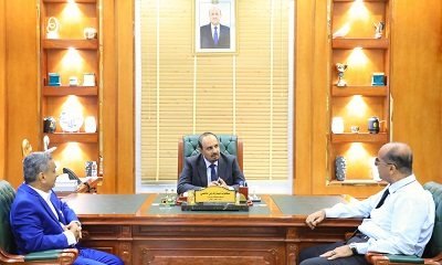 محافظ حضرموت يطلع على نشاط مجموعة هائل سعيد أنعم ومساهماتها المجتمعية
