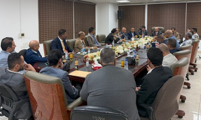 محافظ البنك المركزي يترأس اجتماع بمدراء البنوك لمناقشة سير عمل اللجنة وتقييم نتائج أعمالها