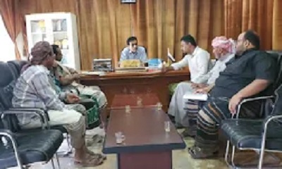 مدير عام مديرية القطن يلتقي ارباب محطات تعبئة المياه الصحية 