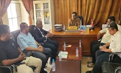 مدير عام القطن يلتقي عميد كلية المجتمع ويطلع على سير الدراسة في شعبة القطن