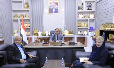 الوكيل العامري يشيد بتدخلات منظمة الهجرة الدولية في مديريات وادي حضرموت والصحراء