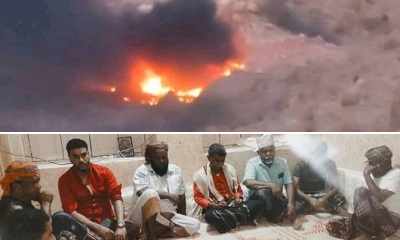 السلطة بالشحر تعزي أسرة آل باحمبص في الحادث الأليم الذي راح ضحيته أربعة أفراد من أسرة واحدة