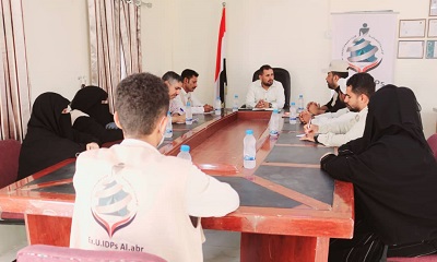 مدير الوحدة التنفيذية بالـعبر يؤكد تسهيل الحملة الوطنية ضد شلل الأطفال