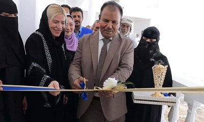 الوكيل العامري يفتتح مختبر الأثر المتبقي للمبيدات بمكتب الزراعة بوادي حضرموت