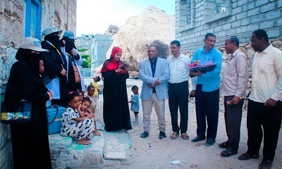 مدير الصحة في بروم ميفع يتفقد سير حملة التحصين في عدد من مناطق المديرية