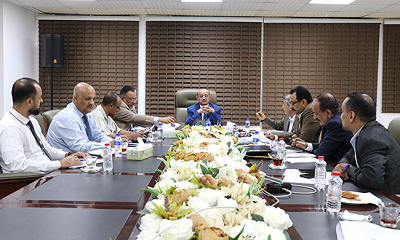 اللجنة الوطنية لتنظيم وتمويل الواردات تستعرض تقرير الفريق التنفيذي حول طلبات التمويل