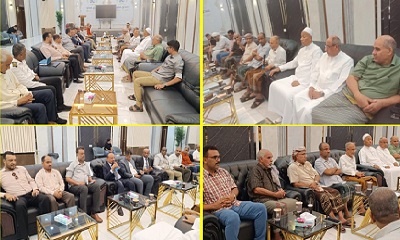 اللجنة الوزارية المكلّفة من وزير النقل تبحث سُبل تعزيز الشراكة الاستثمارية في قطاع الموانئ بحضرموت