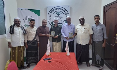 مؤتمر حضرموت الجامع يكرم صنّاع فيلم “لن أغادرها” الفائز بجائزة دولية في بغداد