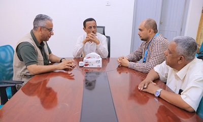 الدكتور العمودي يشيد بتدخلات ودعم منظمة اليونيسيف للقطاع الصحي بحضرموت الوادي والصحراء