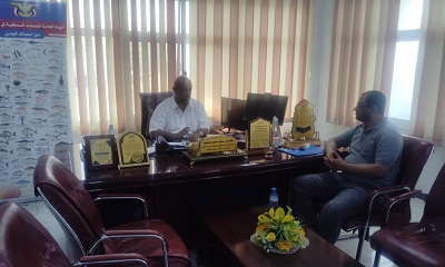 رئيس الهيئة العامة للمصائد السمكية في البحر العربي يلتقي الخبير الدكتور أوسان باهرمز