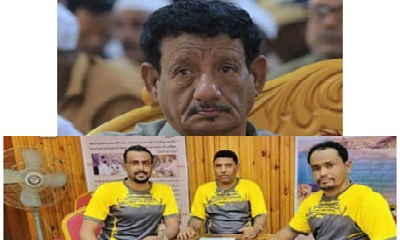 رئيس مجلس التنسيق لأندية حضرموت الوادي والصحراء يهنئ ادارة ولاعبي ورابطة مشجعي نادي اتحاد حورة بمناسبة تحقيقهم بطولة كأس حضرموت الثقافية