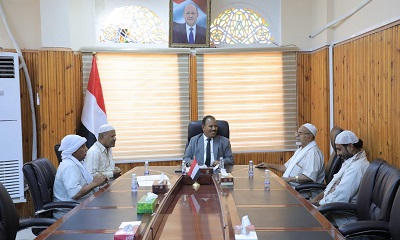 وكيل المحافظة يطّلع على برنامج الاحتفال السنوي بمطلع المطالع لحافة الحوطة بسيئون