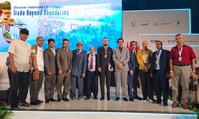 السفير سالم بلفقيه يشارك في المعرض الدولي التجاري الإندونيسي بحضور وفد حكومي وآخر من القطاع الخاص اليمني في جاكرتا