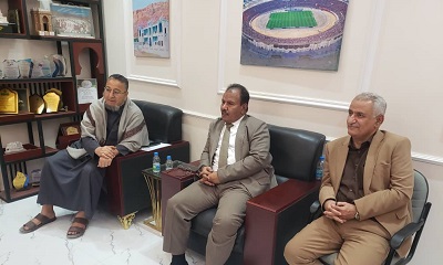 الشيخ حسين غالب العامري يزور قيادة السلطة المحلية بوادي وصحراء حضرموت لمناقشة قضايا مجتمعية وخدمية هامة