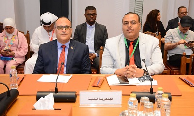 نائب رئيس دائرة العلاقات بالجامع الحضرمي يشارك في مؤتمر المجتمع المدني والشباب العربي بالقاهرة