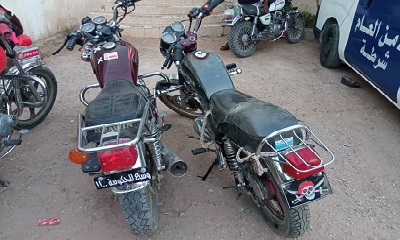 تنسيق أمني بين ساحل ووادي حضرموت يثمر عن ضبط عصابة لسرقة الدراجات النارية