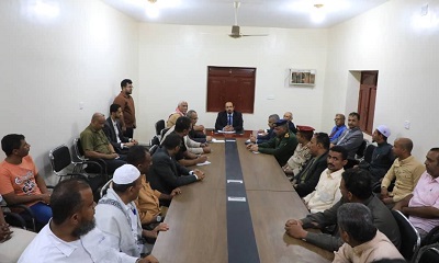 محافظ حضرموت يقوم بزيارة تفقدية لمديرية دوعن ويؤكد دعم السلطة المحلية للنهوض التنموي بالمديرية