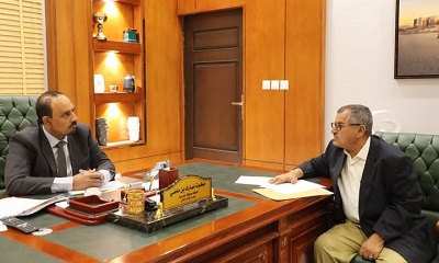 محافظ حضرموت يؤكد دعم السلطة لجهود صندوق الرعاية الاجتماعية