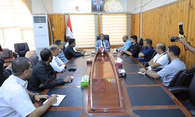 الوكيل العامري يطّلع على الأنشطة والتدخلات القادمة لمنظمة “سيفر ورلد” في وادي حضرموت