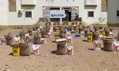 نادي الطالب الجامعي يطلق منحة غذائية اسعافية للملتحقين بسكنات جامعتي حضرموت وسيئون