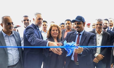 محافظ حضرموت وسفير الاتحاد الأوروبي يفتتحان مركز الصادرات السمكية بالمحافظة