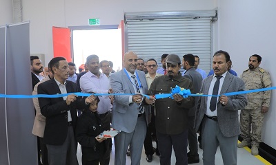 محافظ حضرموت يفتتح مخازن الأدوية واللقاحات بوادي وصحراء المحافظة