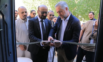 تدشين مساحة آرت مكس الابداعية في مدينة شبام بحضرموت