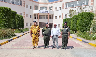نزول ميداني لتقييم جاهزية كلية شرطة حضرموت لنيل شهادة الأيزو