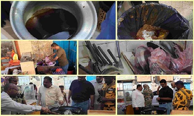 الإصحاح البيئي يضبط 7 مطاعم مخالفة في حملة مفاجئة بالشرج والمكلا