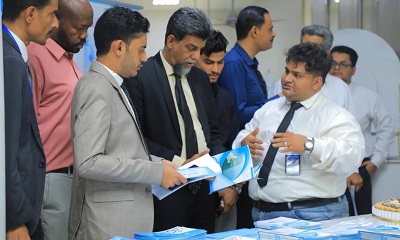 انفوسوفت تتألق في يوم المحاسب العالمي بجامعة حضرموت بجناح تعريفي متميز