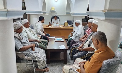 مدير عام تريم يلتقي لجنة المجلس التنسيقي لعِدَد الشبواني بالمديرية