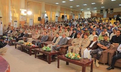 سيئون تحتفل بذكرى ثورات سبتمبر وأكتوبر ونوفمبر برعاية وحضور وكيل المحافظة وبمشاركة من القادة العسكريون والسياسيون و المرأة