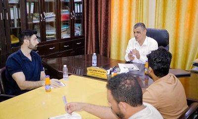 لقاء يناقش تقييم مستوى تنفيذ مشروع “سبل العيش والأمن الغذائي بغيل باوزير