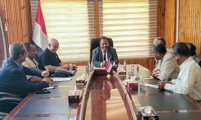 الوكيل العامري يطلع على مستوى تنفيذ مشاريع لحماية التراث الثقافي في مدينتي شبام وتريم بحضرموت