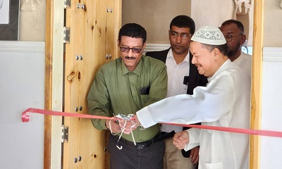 بتنظيم مكتب الثقافة.. مدير عام مديرية تريم يفتتح معرض “تريم بريشة هشام” للفنان هشام بن يحيى