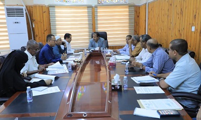 برئاسة الوكيل العامري لجنة الخطة والموازنة بوادي وصحراء حضرموت تقر الموازنة العامة والبرنامج الإستثماري للعام 2026م